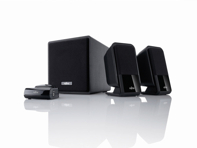 Fujitsu SOUNDSYSTEM DS E2100 17W Black loudspeaker