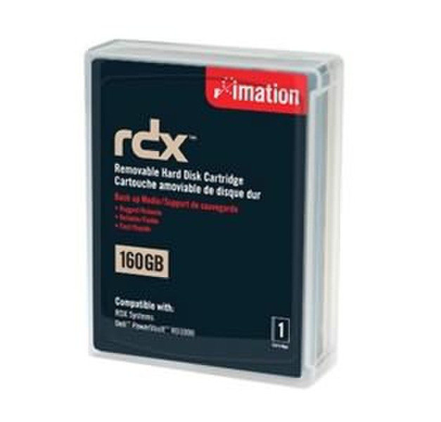 Imation RDX Cartridge 160GB 160GB Black external hard drive
