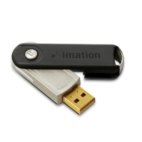 Imation 16GB Pivot Flash Drive 16GB USB 2.0 Type-A Black USB flash drive