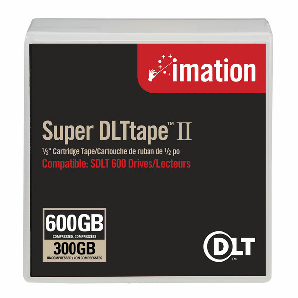 Imation Black Watch Super DLTtape 2 Cartridge 300/600GB