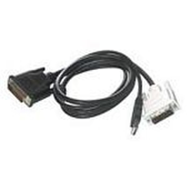 C2G 2m M1/DVI-D Cable 2m DVI-D Schwarz