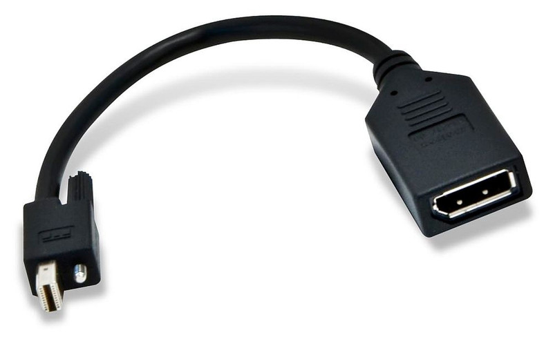 Matrox CAB-MDP-DPF Mini DisplayPort DisplayPort Черный кабельный разъем/переходник