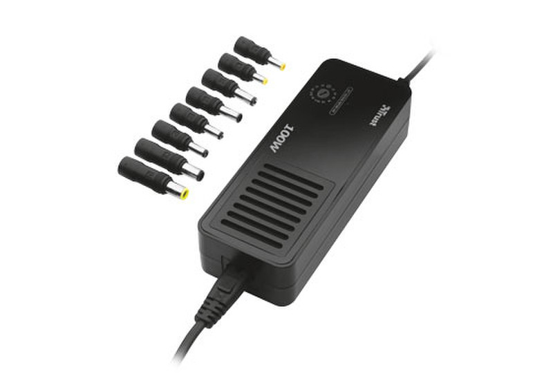 Trust 100W Multi Functional Notebook Power Adapter Black power adapter/inverter