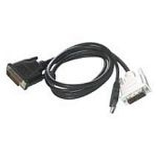 C2G 3m M1 / DVI-D & USB Cable 3m DVI-D Schwarz