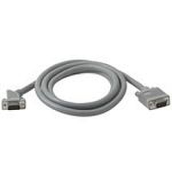 C2G 0.5m Monitor HD15 M/M cable 0.5м VGA (D-Sub) VGA (D-Sub) Серый VGA кабель