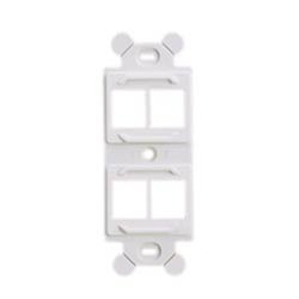 Panduit NK4106MFBL White switch plate/outlet cover