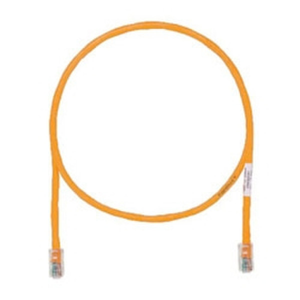 Panduit NK5EPC7ORY 2.13м Cat5e U/UTP (UTP) Оранжевый сетевой кабель