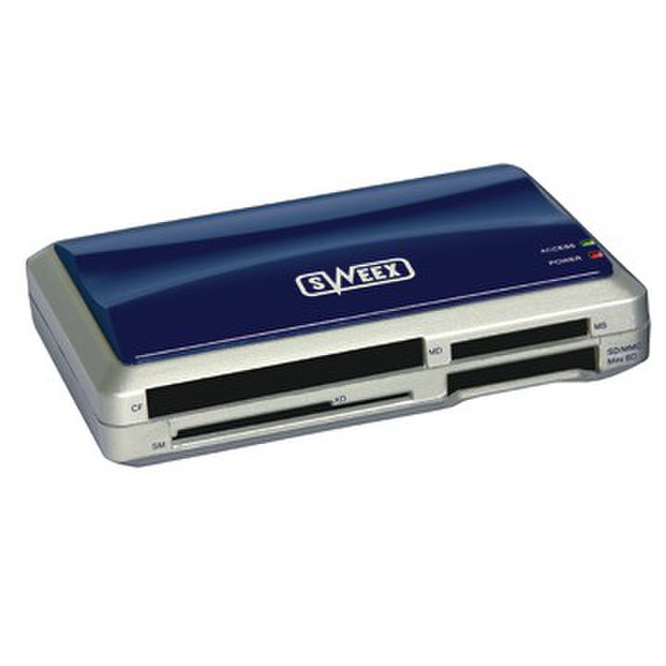 Sweex External USB 2.0 Card Reader 30-in-1 card reader