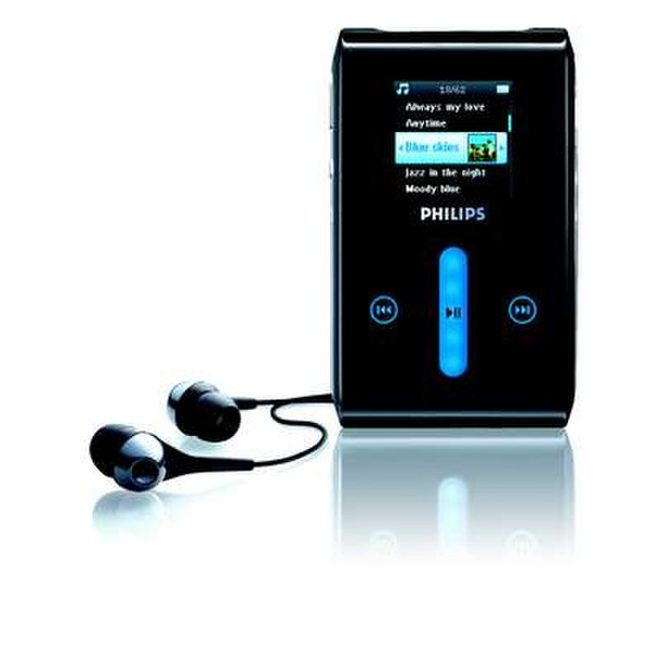 Philips 4GB Micro Jukebox Черный