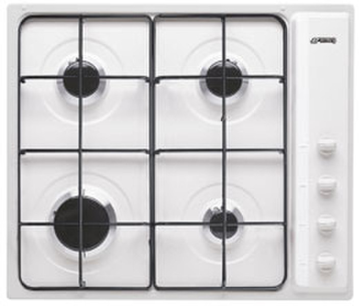 Smeg SE64SEB3 Встроенный Gas hob Белый плита