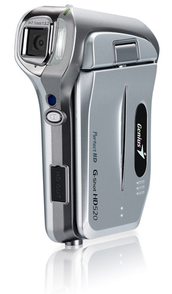 Genius G-Shot HD520 Компактный фотоаппарат 5МП CMOS Cеребряный