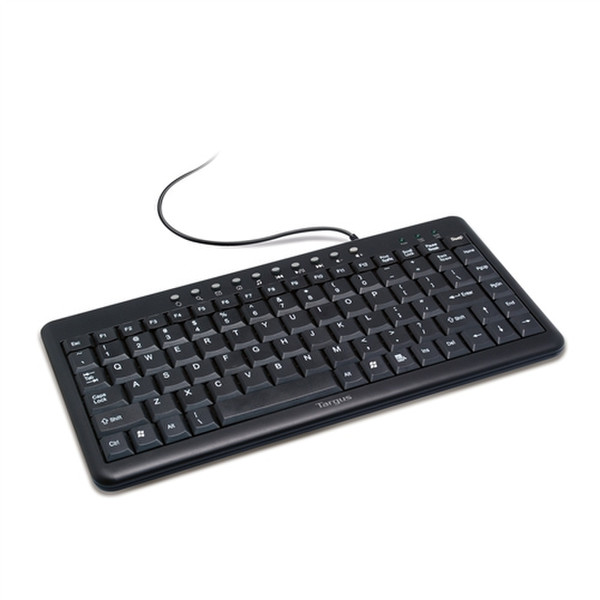 Targus AKB05UK USB QWERTY Черный клавиатура