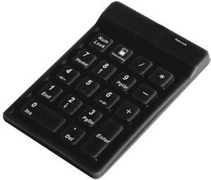 KeySonic ACK-118 BK USB QWERTY Schwarz Tastatur