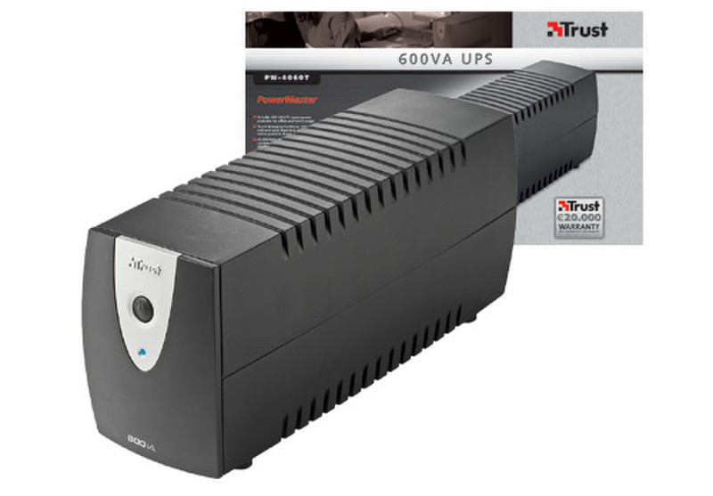 Trust 600VA UPS PW-4060T 600VA uninterruptible power supply (UPS)