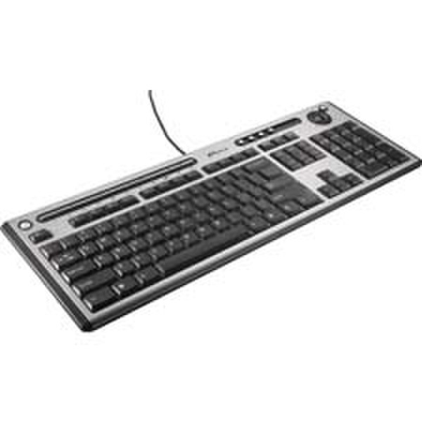Targus AKB04FR Silber/Schwarz Tastatur