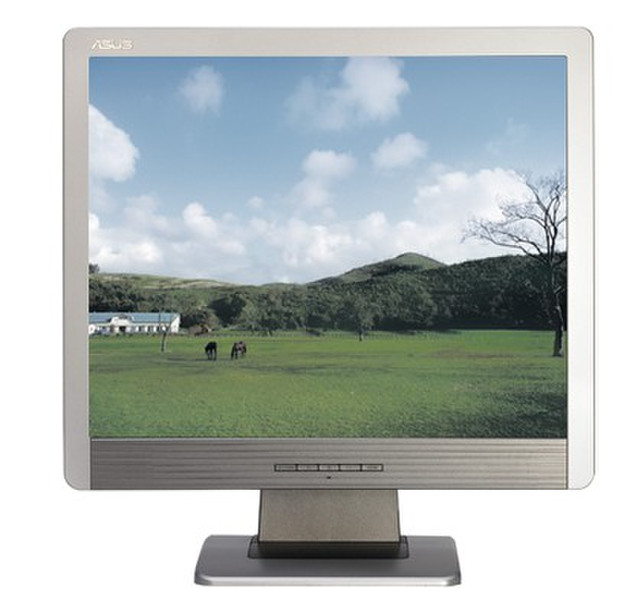 ASUS MM17T LCD Display 17Zoll Silber Computerbildschirm