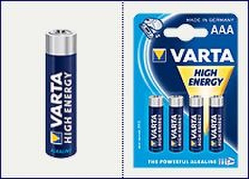 Varta HIGH ENERGY AAA Щелочной 1.5В батарейки