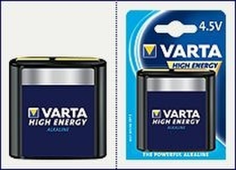 Varta HIGH ENERGY 4.5 V Alkali 4.5V Nicht wiederaufladbare Batterie