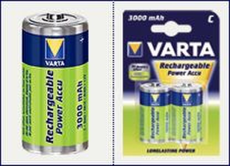 Varta Rechargeable Power Accu C Nickel-Metal Hydride (NiMH) 3000mAh 1.2V rechargeable battery