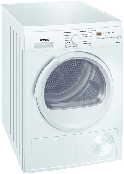 Siemens WT46E302NL freestanding Front-load 7kg White tumble dryer