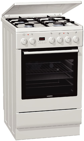 Siemens HY422200N Отдельностоящий Combi hob Белый кухонная плита