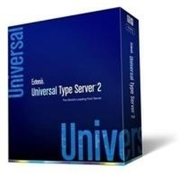 Extensis Universal Type Server Pro 2.0, Update, FontAgent Pro Server 3 / FontExplorer X Server, ASA ESD, DE, Win/Mac
