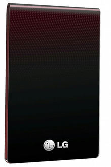 LG XD1 500GB, USB/e-SATA 500GB Red external hard drive