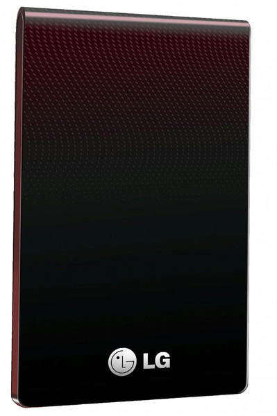 LG XD1 500GB, USB/e-SATA 500ГБ Красный внешний жесткий диск