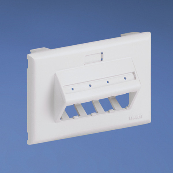Panduit UIT70FH4EI Ivory switch plate/outlet cover