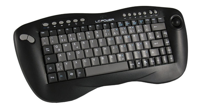 LC-Power K1000BMW RF Wireless QWERTZ Black keyboard