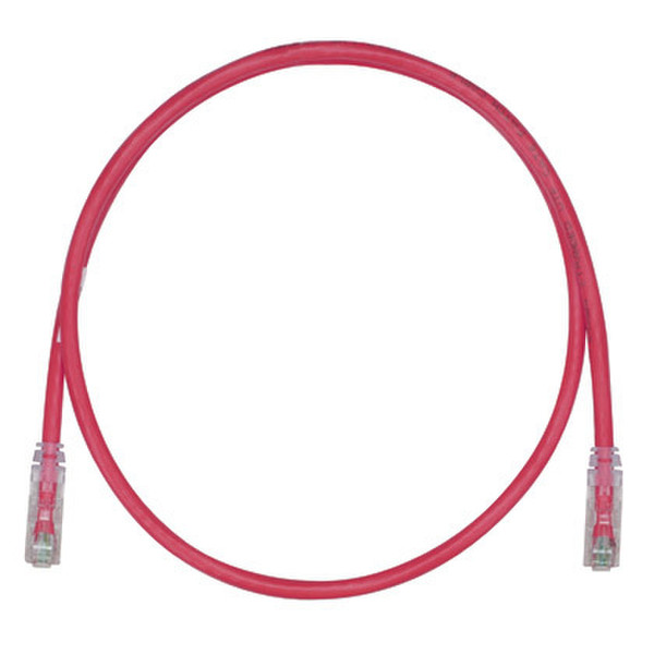 Panduit UTPK6A7MRD 7m U/UTP (UTP) Red networking cable
