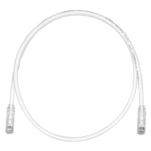 Panduit UTPSP8Y 2.4м Cat6 Белый сетевой кабель