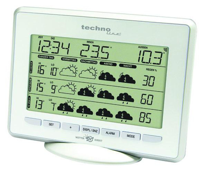 Technoline WD 1800 Silver weather station