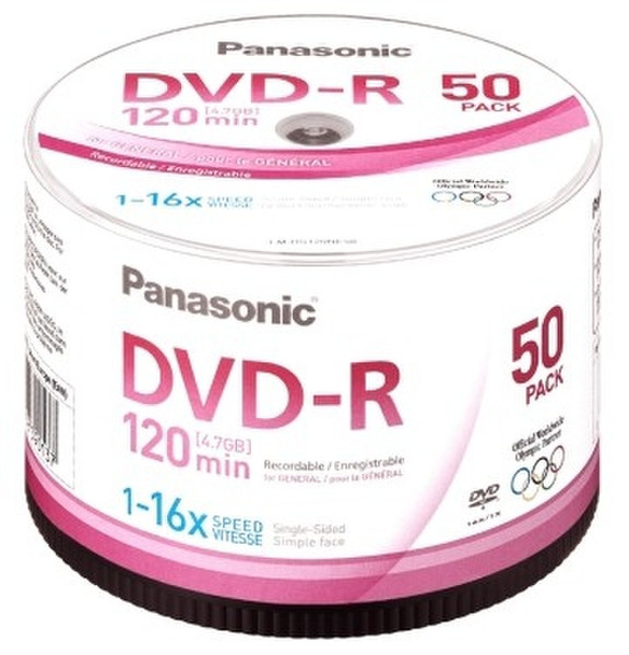 Panasonic 4.7GB 16x DVD-R 4.7GB DVD-R 50pc(s)