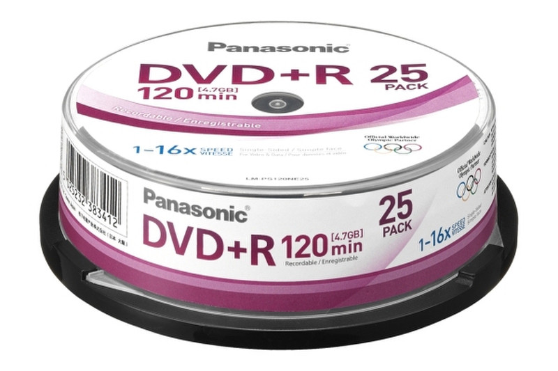 Panasonic LM-PS120NE25 DVD+R Disc