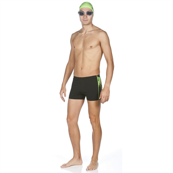 Arena 33002A710041580040 Swim brief Черный, Зеленый мужской купальный костюм