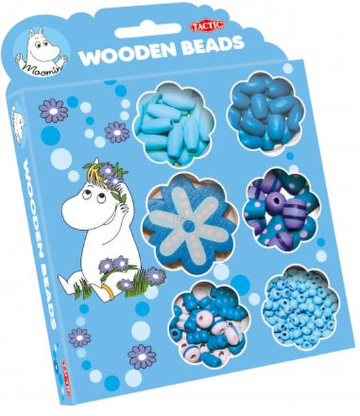 Tactic Moomin Wooden Beads 2 Wood Bead set kids' jewelry making kit