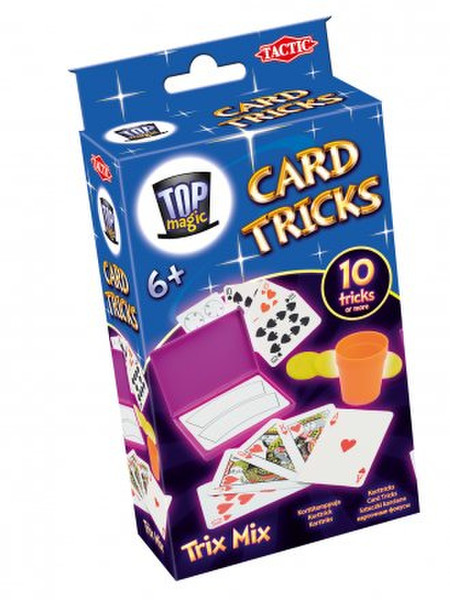 Tactic Top Magic Card Tricks 10Tricks Zauberkasten für Kinder