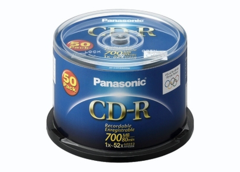 Panasonic 1x50 AY-CDRS80D CD-R CD-R 700MB 50pc(s)