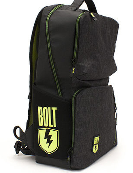M-Edge Bolt Backpack with Battery Black,Yellow backpack