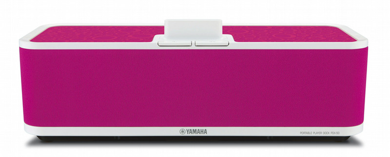 Yamaha PDX-50 2.0channels 30W Pink docking speaker