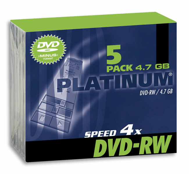 Bestmedia DVD-RW 4.7 GB, 5 Pcs. 4.7GB DVD-RW 25pc(s)