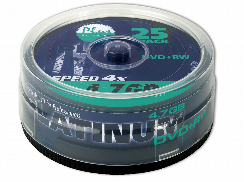 Bestmedia DVD+RW 4.7GB, 25 Pcs. 4.7ГБ DVD+RW 25шт