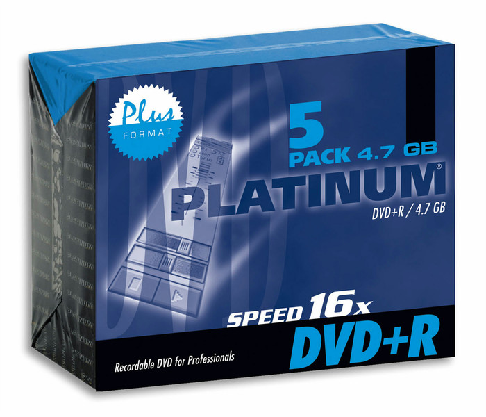 Bestmedia DVD+R 4,7 GB, 5 Pcs.