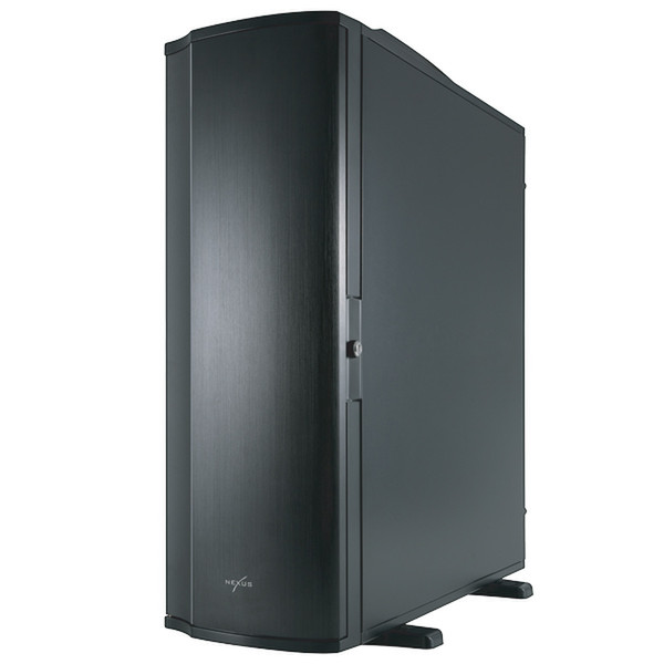 Nexus EDGE | Full Tower with Noise Absorption and 3x 14cm Real Silent Case Fan Full-Tower Black computer case