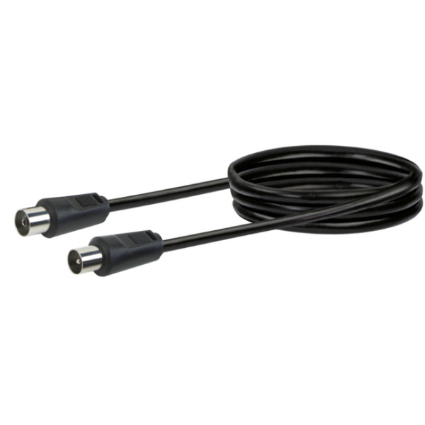 Schwaiger KVK15 533 1.5м IEC IEC Черный коаксиальный кабель