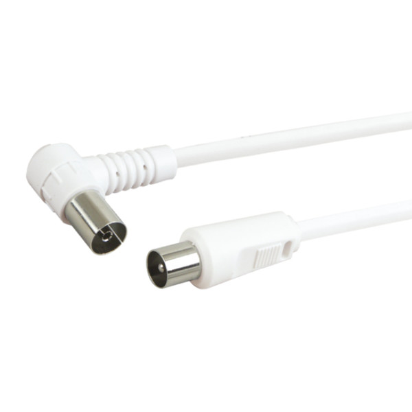 Schwaiger KVKW30 532 3м IEC IEC Белый коаксиальный кабель