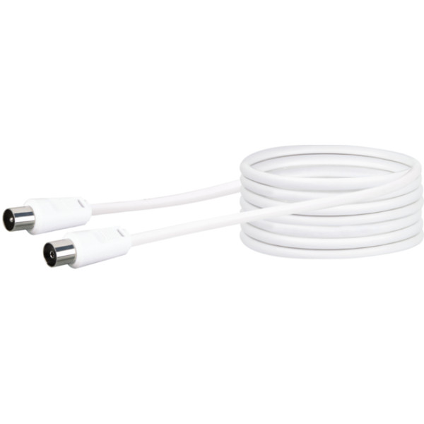 Schwaiger KVK75 532 7.5м IEC IEC Белый коаксиальный кабель