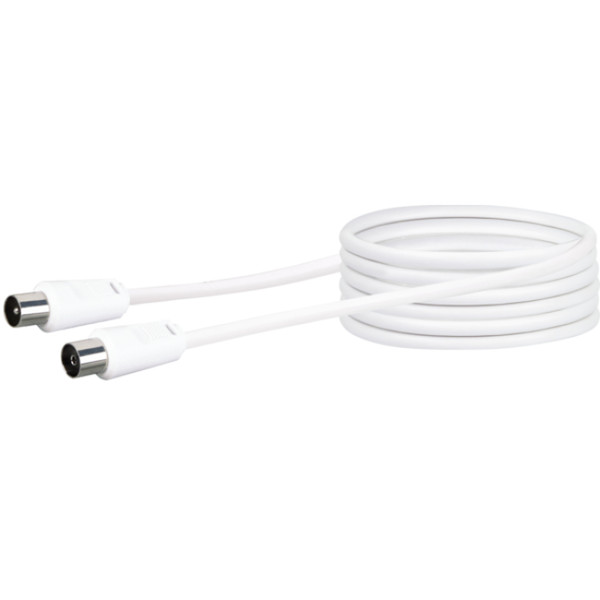 Schwaiger KVK50 532 5m IEC IEC White coaxial cable