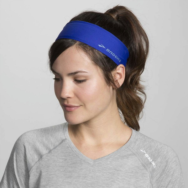 Brooks Steady Headband Athletic headband Blue